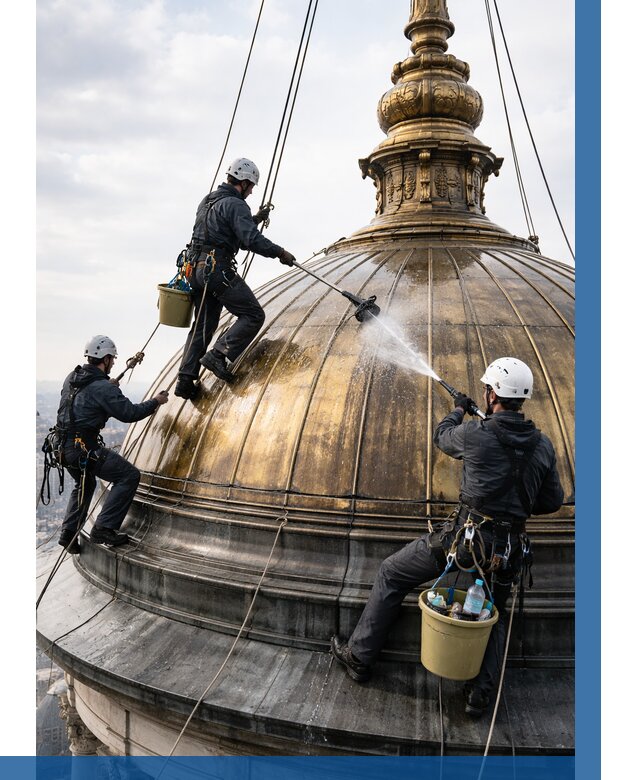 Мойка куполов и шпилей в Махачкале от 8284 р. - заказать | ВЫСОТНИК-Мхч