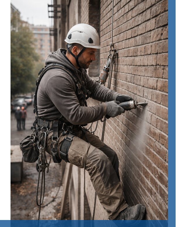 Расшивка кирпичных швов в Махачкале от 621 р. | ВЫСОТНИК-Мхч