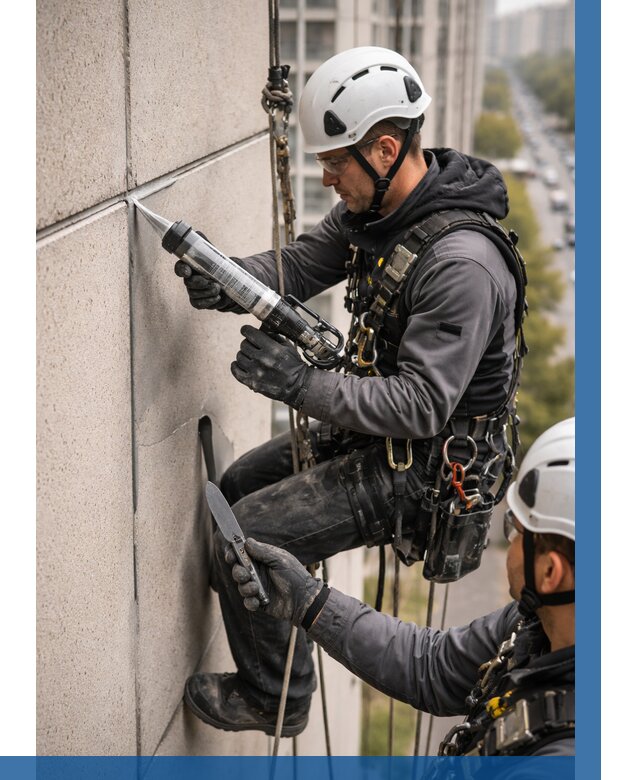 Первичная герметизация швов в Махачкале от 621 р. | ВЫСОТНИК-Мхч