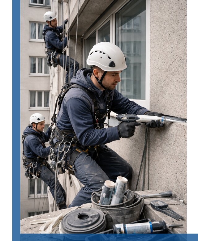 Герметизация швов лоджии в Махачкале профессионально и надежно