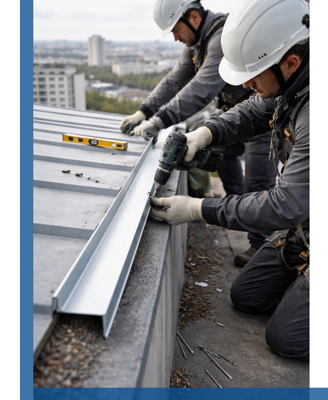 Монтаж капельника на кровле в Махачкале с гарантией качества