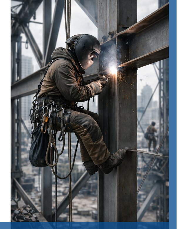 Высотные сварочные работы в Махачкале от 3624 р. | ВЫСОТНИК-Мхч