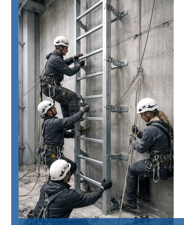 Монтаж металлических лестниц в Махачкале под ключ со гарантией