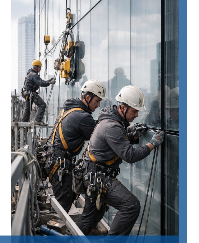 Структурное остекление фасадов в Махачкале от 9837 р. | ВЫСОТНИК-Мхч