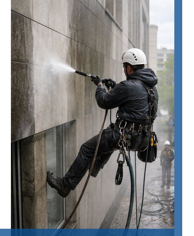 Гидроструйная очистка поверхностей в Махачкале от 880 р. | ВЫСОТНИК-Мхч