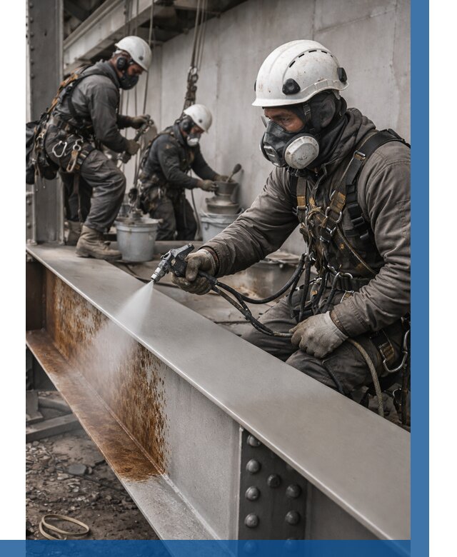 Антикоррозионная покраска металла в Махачкале от 725 р. | ВЫСОТНИК-Мхч