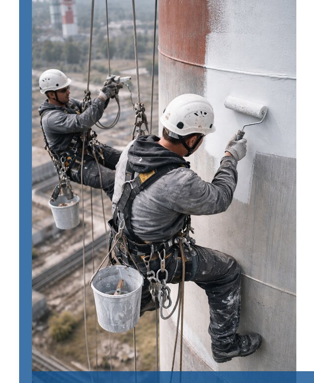 Покраска дымовых труб в Махачкале: антикоррозийная защита и восстановление