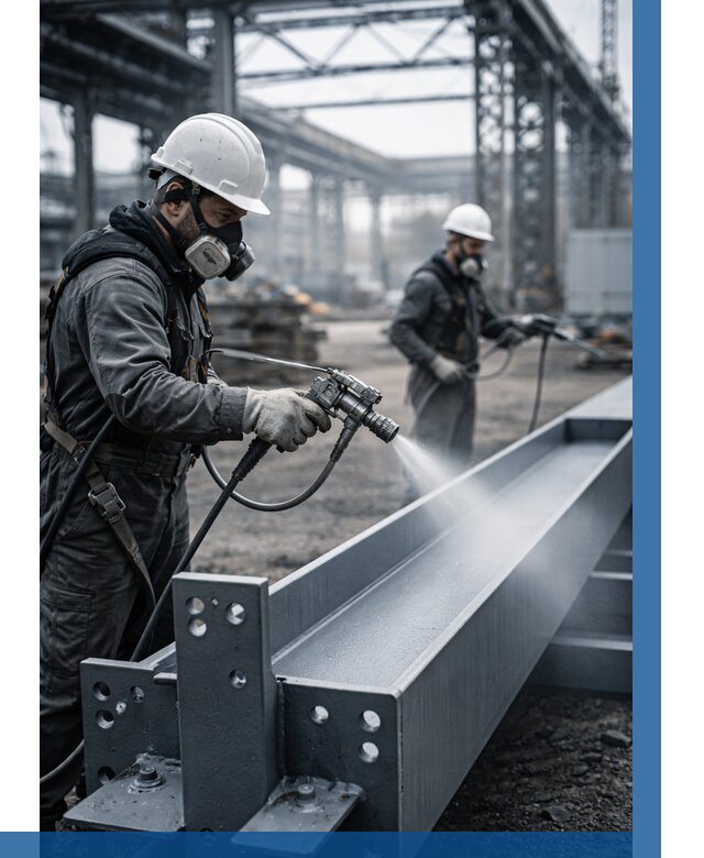 Антикорроз. обработка металлоконстр. в Махачкале от 466 р. | ВЫСОТНИК-Мхч