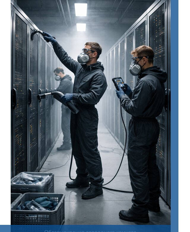 Обеспыливание серверной комнаты в Махачкале от 4660 р. | ВЫСОТНИК-Мхч