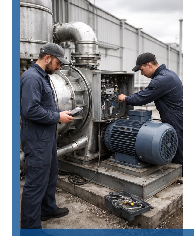 Техническое обслуживание промышленного оборудования в Махачкале