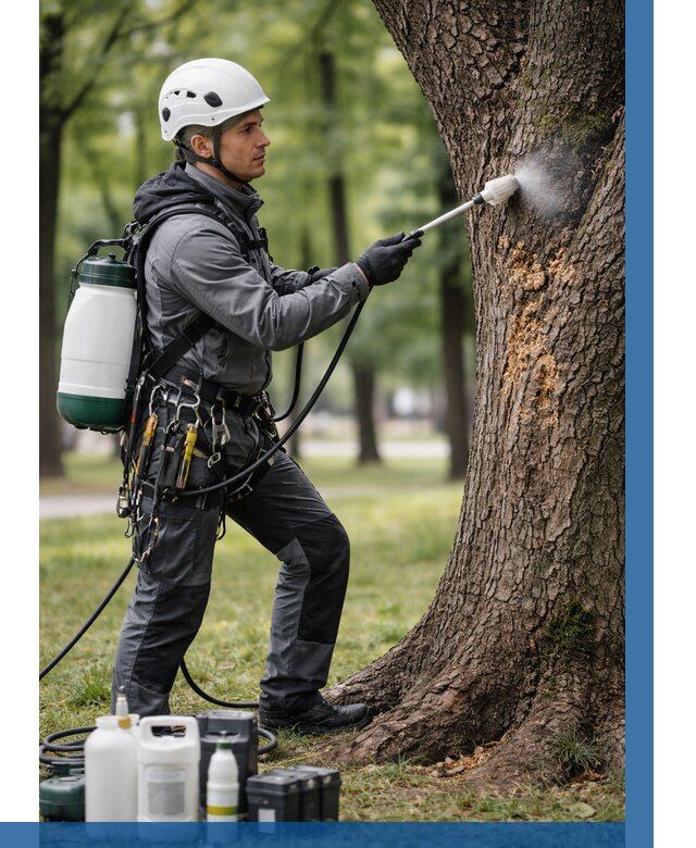 Обработка деревьев от вредителей в Махачкале от 4660 р. | ВЫСОТНИК-Мхч