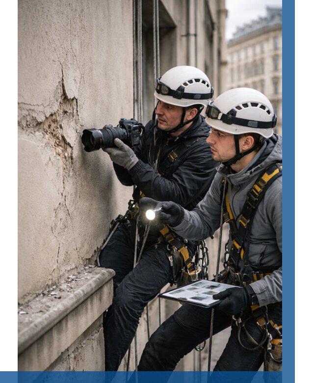 Фотофиксация дефектов фасада в Махачкале от 4660 р. | ВЫСОТНИК-Мхч