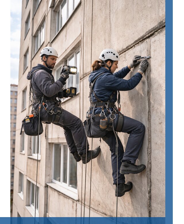 Обследование межпанельных швов в Махачкале от 1864 р. | ВЫСОТНИК-Мхч