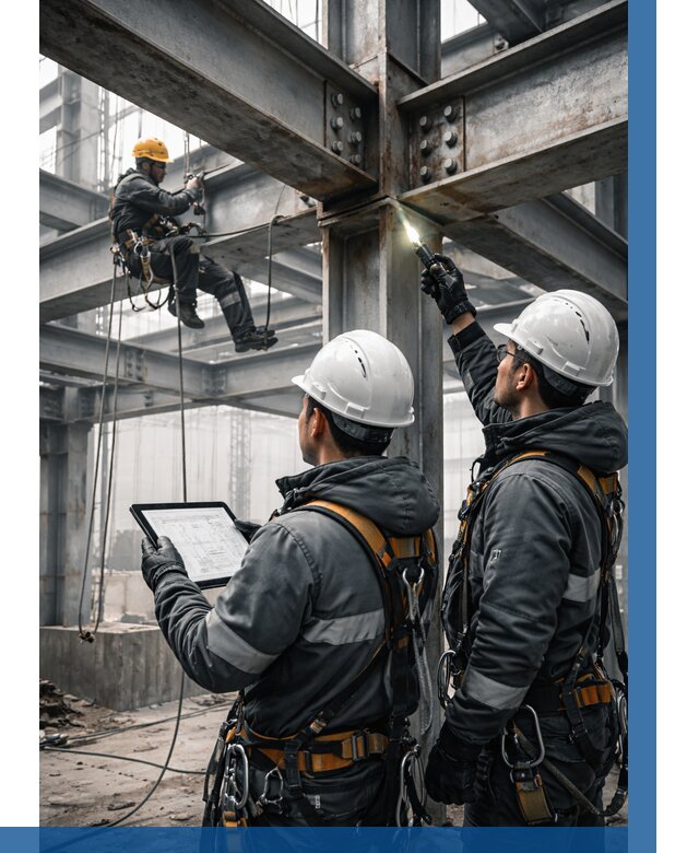 Обследование металлоконструкций в Махачкале от 5695 р. | ВЫСОТНИК-Мхч